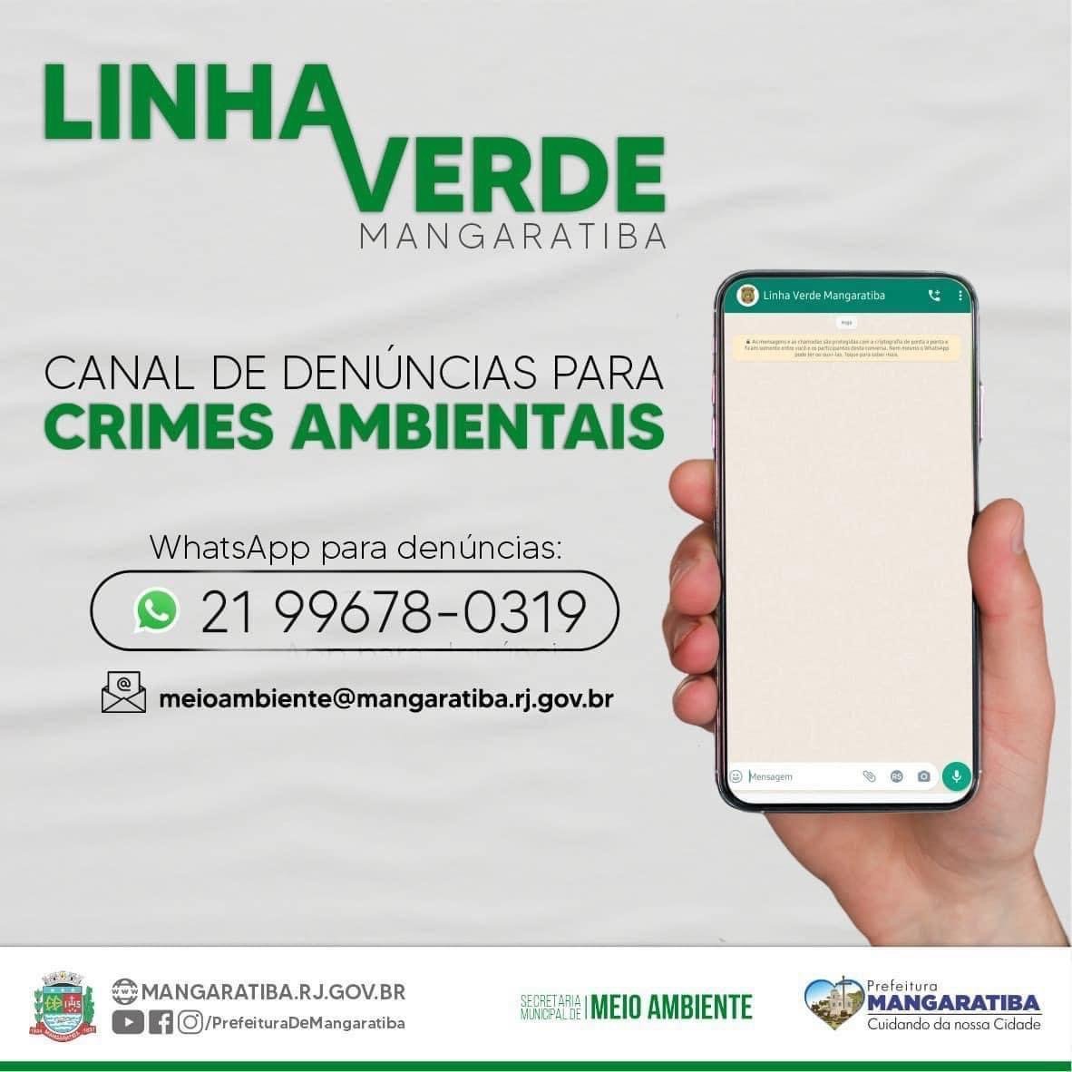 LINHA VERDE CONHEÇA O SERVIÇO