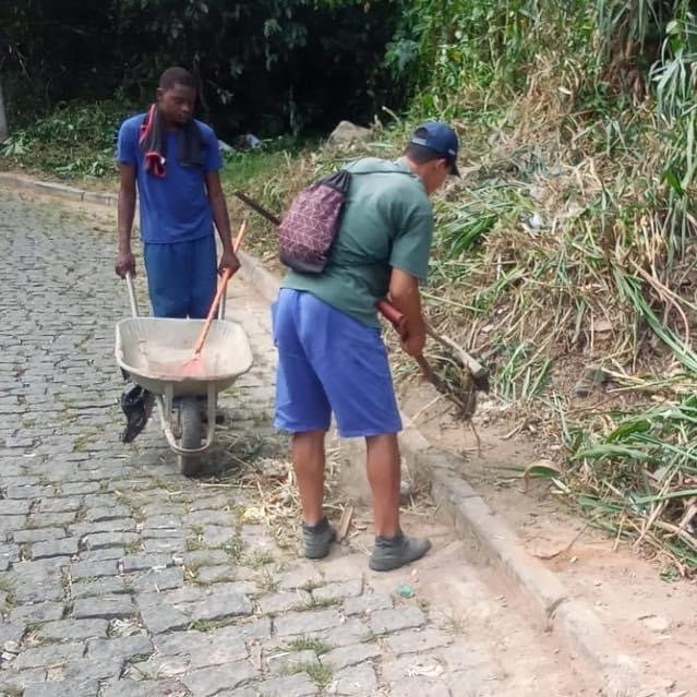 Manutenção geral no Morro do Cristo – Mangaratiba